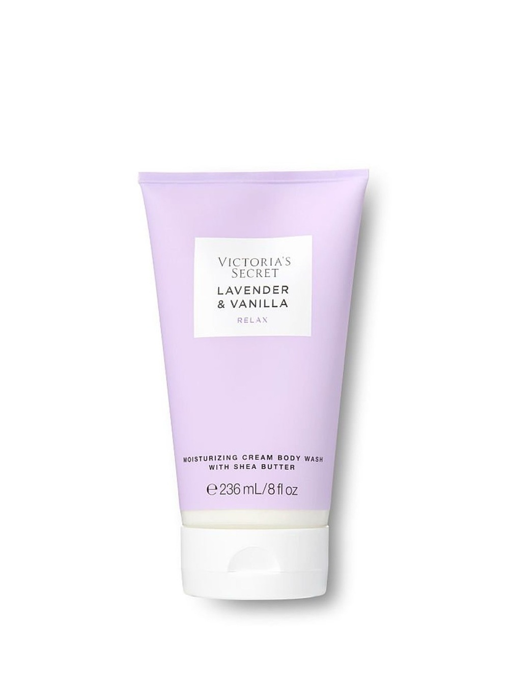 Victoria's Secret Lavender & Vanilla Relax Cream Body Wash - 8fl oz NEW